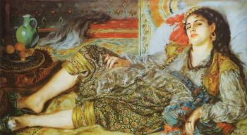 皮埃爾 奧古斯特 雷諾阿 Odalisque, An Algerian Woman